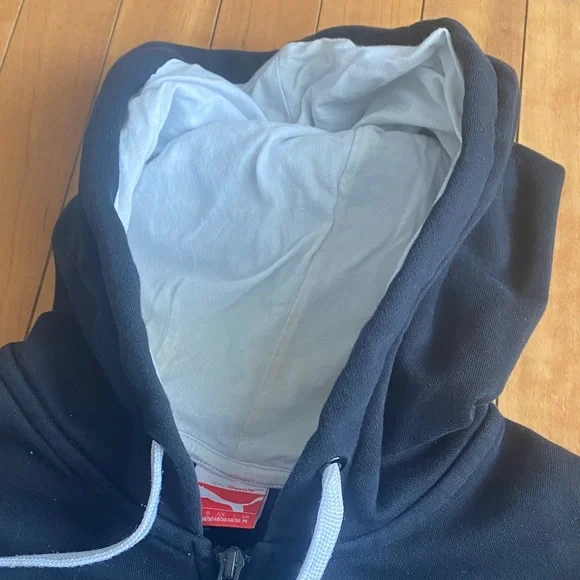 SOLD SOLD SOLD Puma Black Zip-Up Hoodie M - Picture 6 of 15